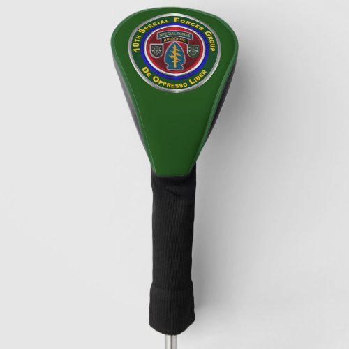7th Special Forces Group Airborne  Golf Head Cover
