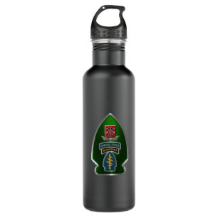 7th Special Forces Group Airborne Shield Stainless Stainless Steel Water Bottle