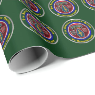 7th Special Forces Group Airborne Wrapping Paper