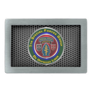 7th Special Forces Group Belt Buckle