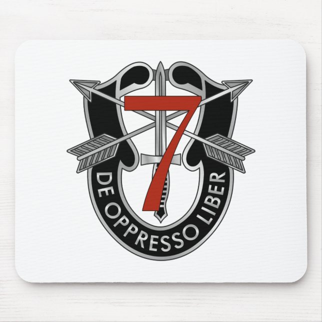 7th Special Forces Group Crest Mouse Pad (Front)