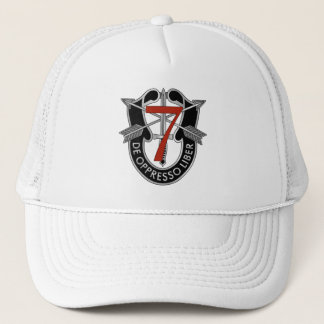 7th Special Forces Group Crest Trucker Hat