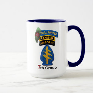 7th Special Forces Group Green Berets SFG SF Vets Mug