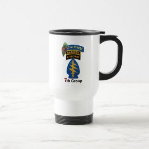 7th Special Forces Group Green Berets SFG SF Vets Travel Mug