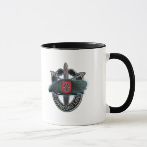 7th Special forces group green berets son iraq Mug