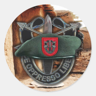 7th Special forces group Green Berets vets Sticker