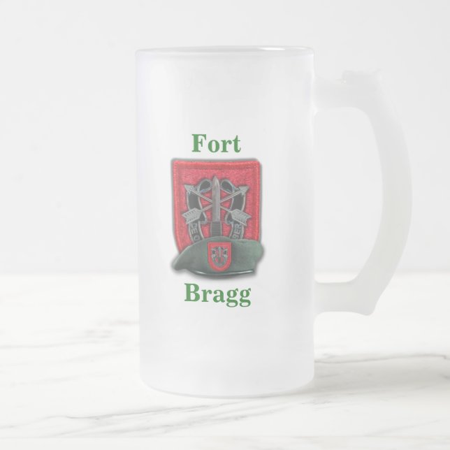 7th Special forces group iraq flash beer Mug (Right)