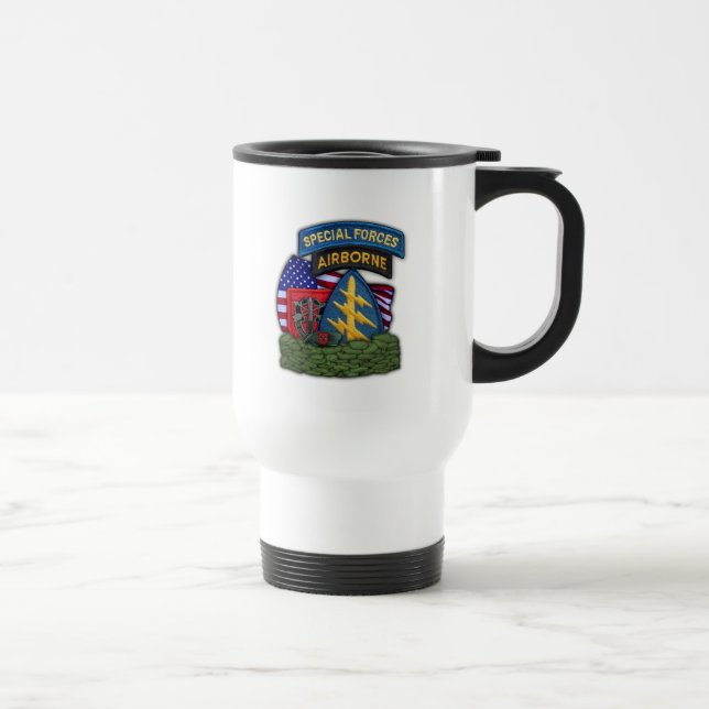7th Special forces group iraq vets coffee Mug (Right)