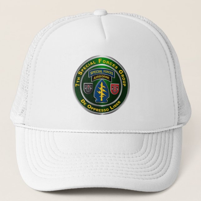 7th Special Forces Group  Trucker Hat (Front)