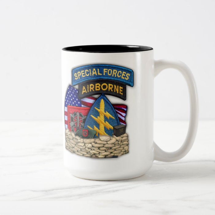 7th Special forces group veterans patch flash Cups Coffee Mug