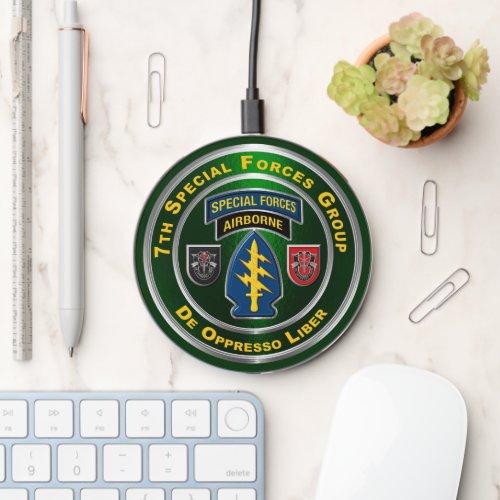 7th Special Forces Group    Wireless Charger