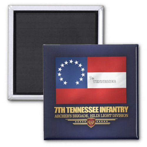 7th Tennessee Infantry Magnet