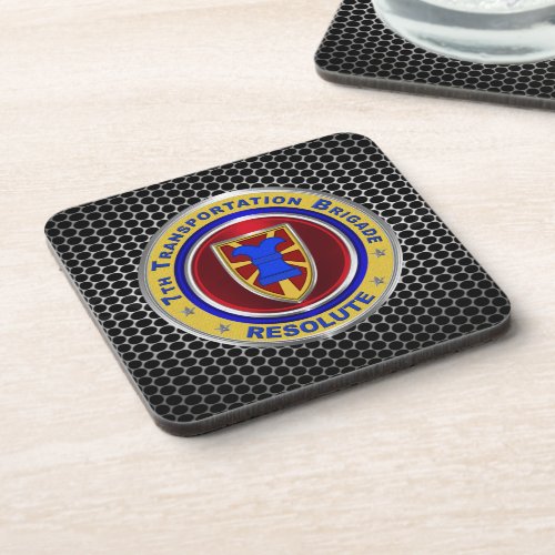 7th Transportation Brigade Expeditionary Beverage Coaster