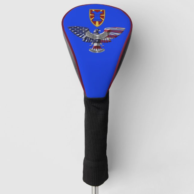 7th Transportation Brigade Expeditionary Eagle Golf Head Cover (Front)