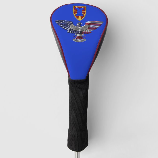 7th Transportation Brigade Expeditionary Eagle  Golf Head Cover (Front)