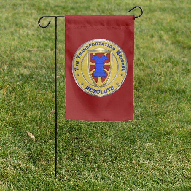 7th Transportation Brigade Expeditionary  Garden Flag (In SItu)