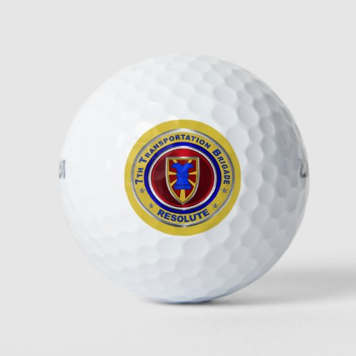7th Transportation Brigade Expeditionary Golf Balls