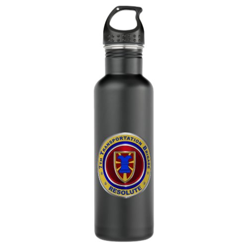 7th Transportation Brigade Expeditionary   Stainless Steel Water Bottle