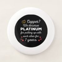 7th Wedding Anniversary I - Copper Funny Couple