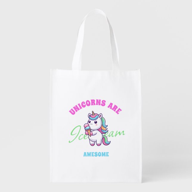 #7White Grocery Bag (Front)