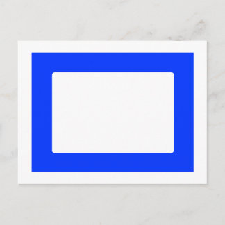 7X5 Card with Round Inside Conors Transp Blue