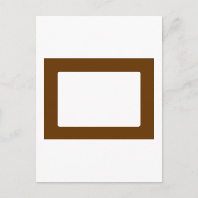 7X5 Card with Round Inside Conors Transp Brown (Front)