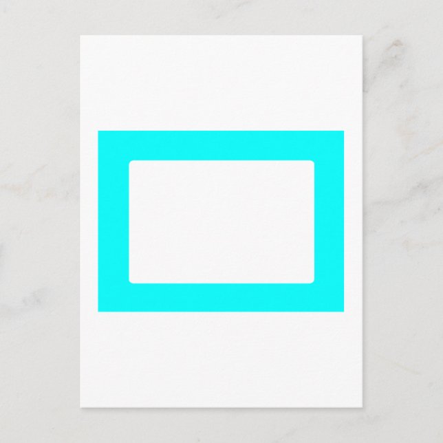 7X5 Card with Round Inside Conors Transp Cyan (Front)
