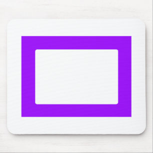 7X5 Card with Round Inside Conors Transp Purple Mouse Pad