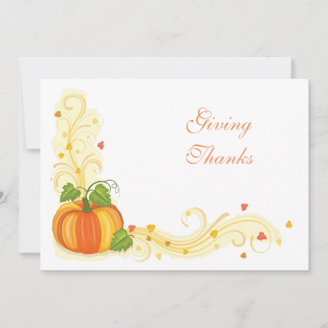 7x5 Thanksgiving Card (Front)