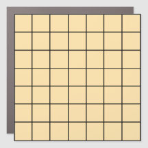 7x7 Beige Magnetic Gridmap