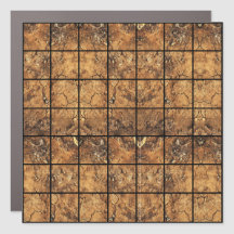 7x7 Dirt Magnetic Gridmap Car Magnet