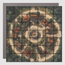 7x7 Village Magnetic Gridmap2