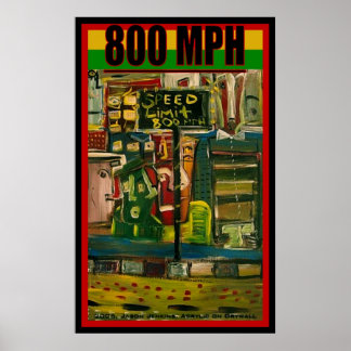 800 MPH POSTER