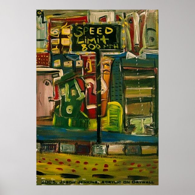 800 MPH POSTER (Front)