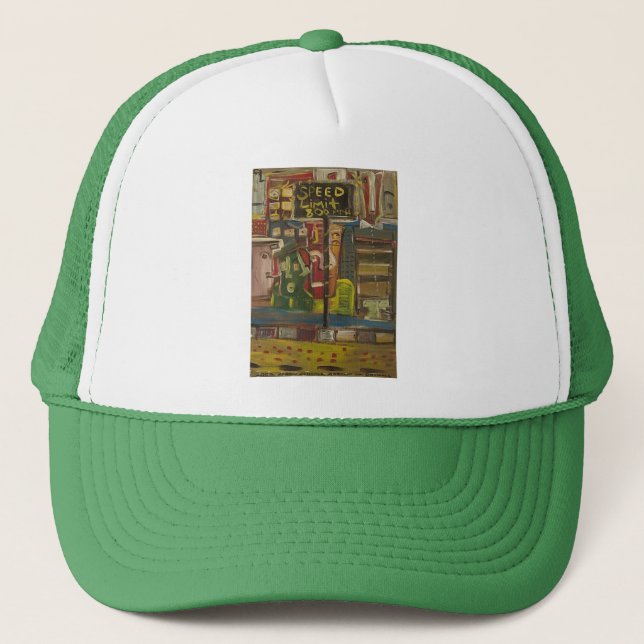 800 mph trucker hat (Front)