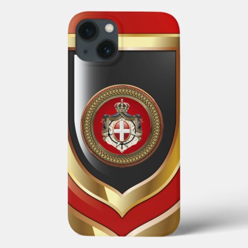 800 Order of Malta _ SMOM Coat of Arms iPhone 13 Case