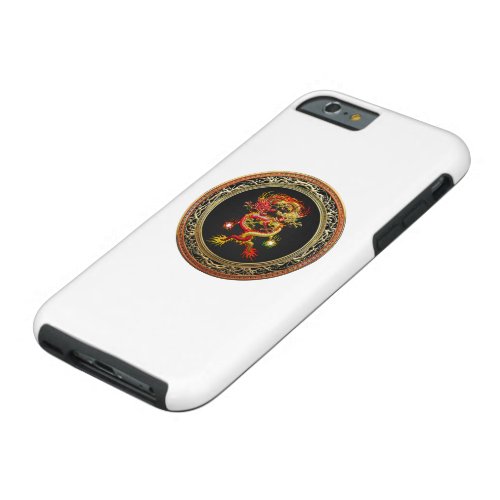 800 Red and Yellow Dragons Tough iPhone 6 Case