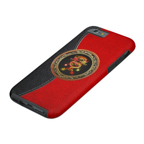 800 Red and Yellow Dragons Tough iPhone 6 Case