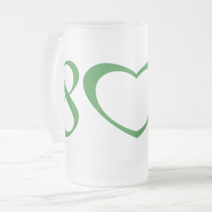 802 FROSTED GLASS BEER MUG