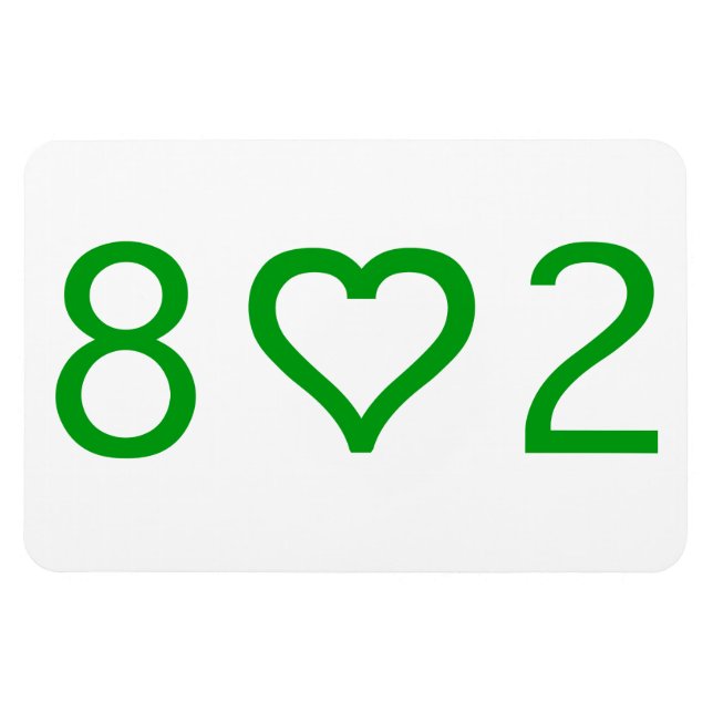 802 Photo Magnet (Horizontal)