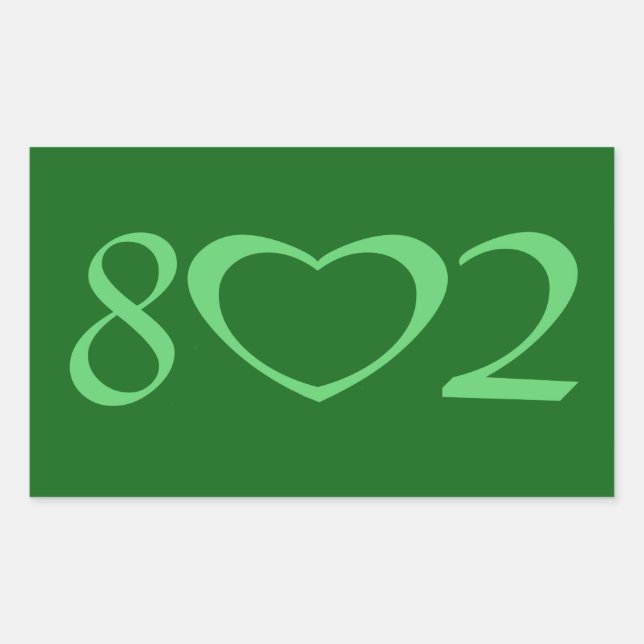802 RECTANGULAR STICKER (Front)