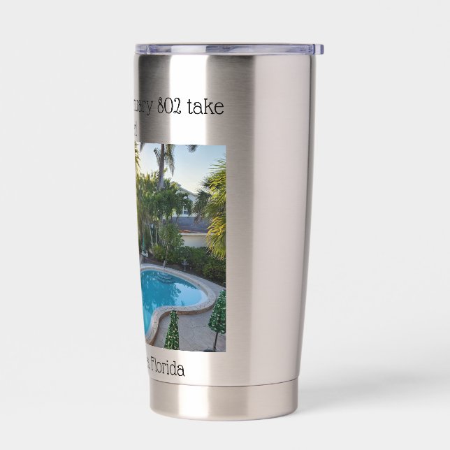 802 Take Over Thermal Tumbler, Size: Insulated Tumbler (Left)