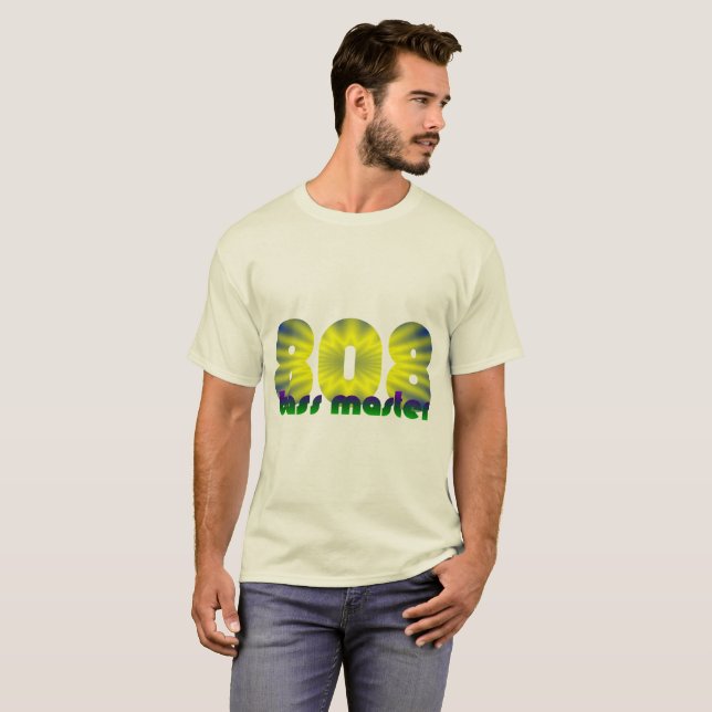 808 Bass Master T-Shirt (Front Full)