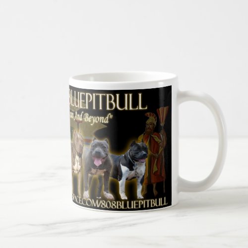 808 Blue Pitbull LineUp Mug