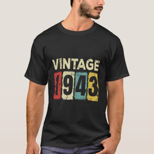 80 1943 80Th T_Shirt