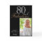 80 and Fabulous Elegant Black 80th Birthday Photo