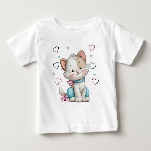 80 Cute 20 Chaos Cat Baby T-Shirt