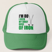 80 Daily Dose Of Iron Golfer Hat