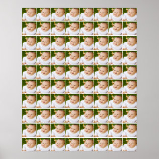 80 Individual Photo Collage Personalized Poster