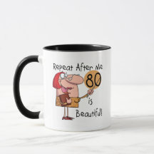 80 is Beautiful t-shirts and Gifts